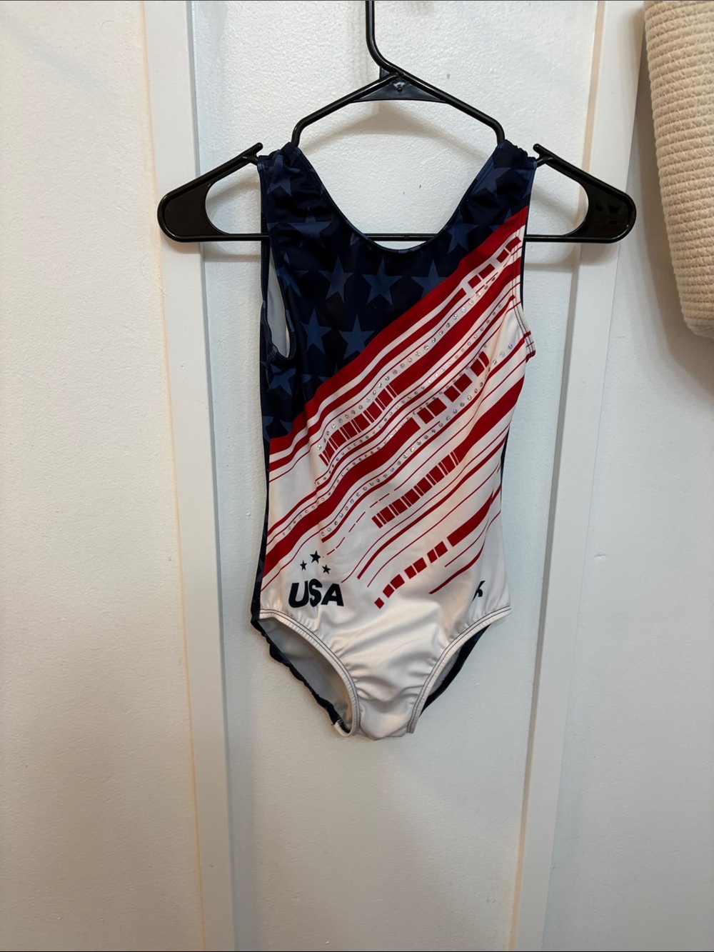 USA Gymnastics Adult Leotard - Red, White & Blue